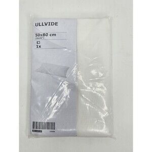 New Ikea Ullvide Queen Size Pillowcase Size 20 X 32" White 303.427.47